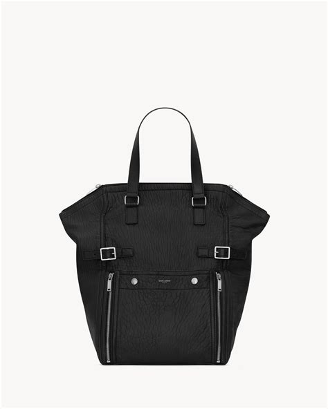 ysl downtown cabas tote|DOWNTOWN tote bag in lambskin leather .